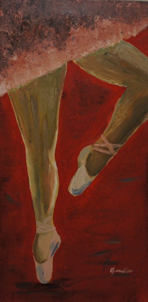 'Lewistine', 15 x 30", Acrylic on Canvas, 2011 (NFS)